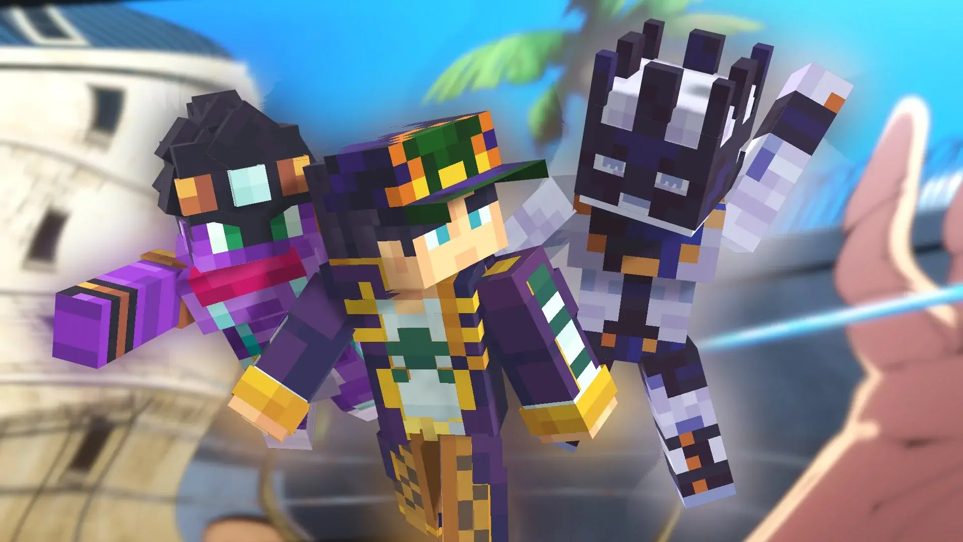 Minecraft. Лучшие аниме-моды: «Наруто», «Ван Пис» и титаны - изображение