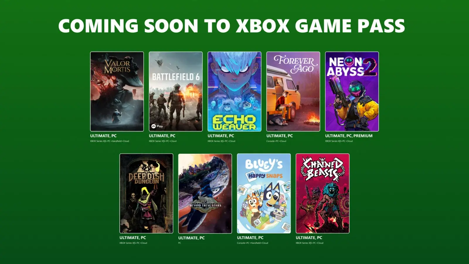 Игры Xbox Game Pass в октябре 2026 года: новинки и уходящие проекты - изображение