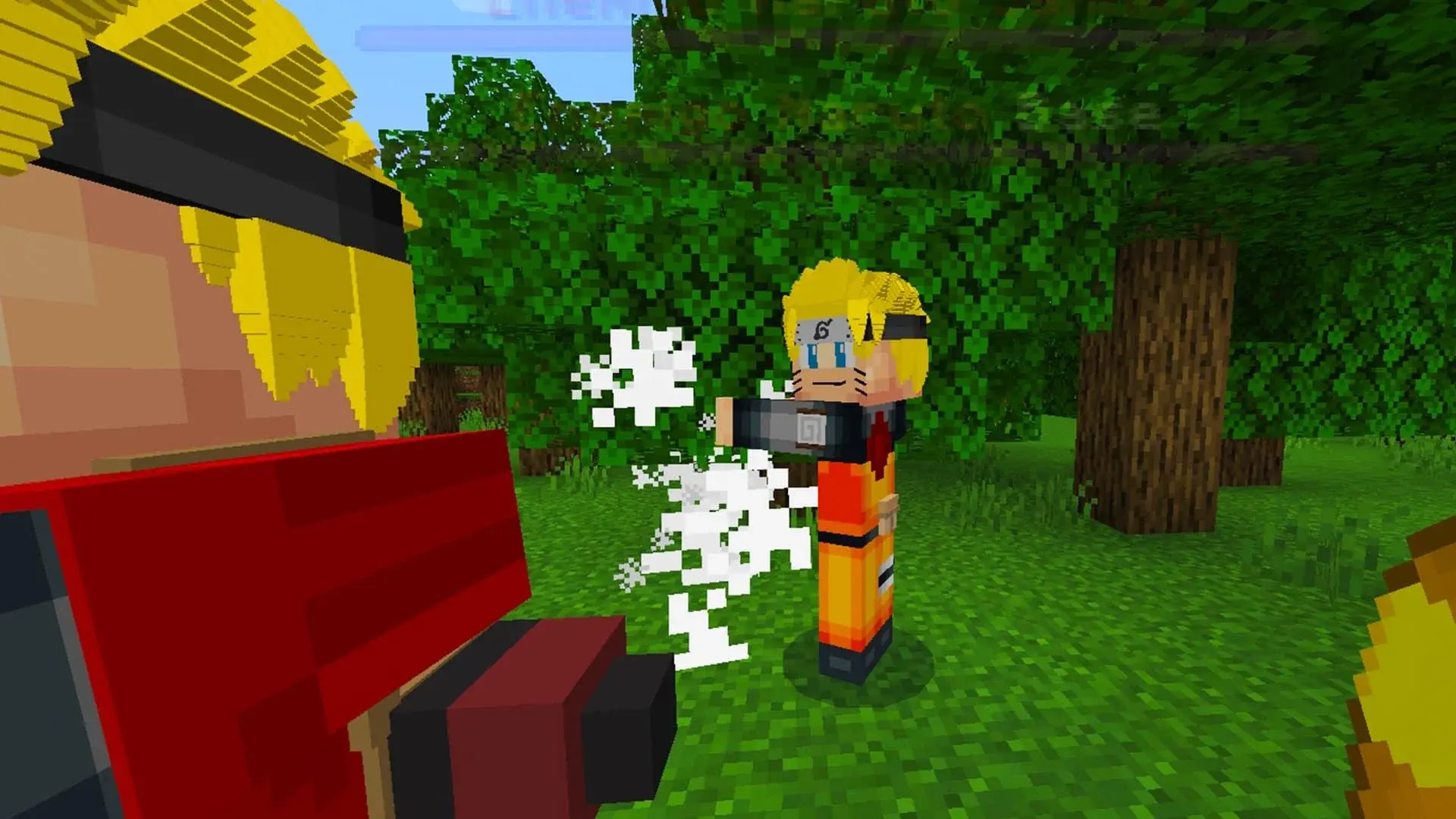 Minecraft. Лучшие аниме-моды: «Наруто», «Ван Пис» и титаны - изображение