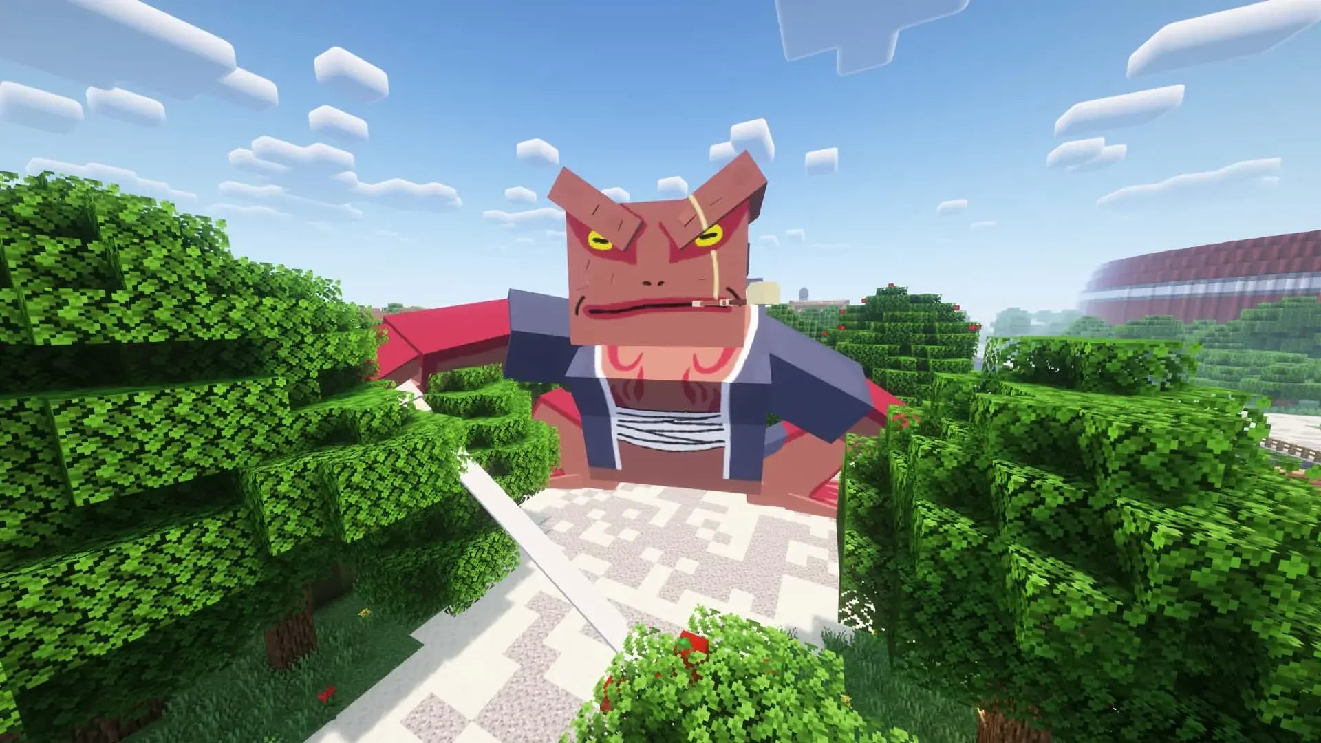 Minecraft. Лучшие аниме-моды: «Наруто», «Ван Пис» и титаны - изображение