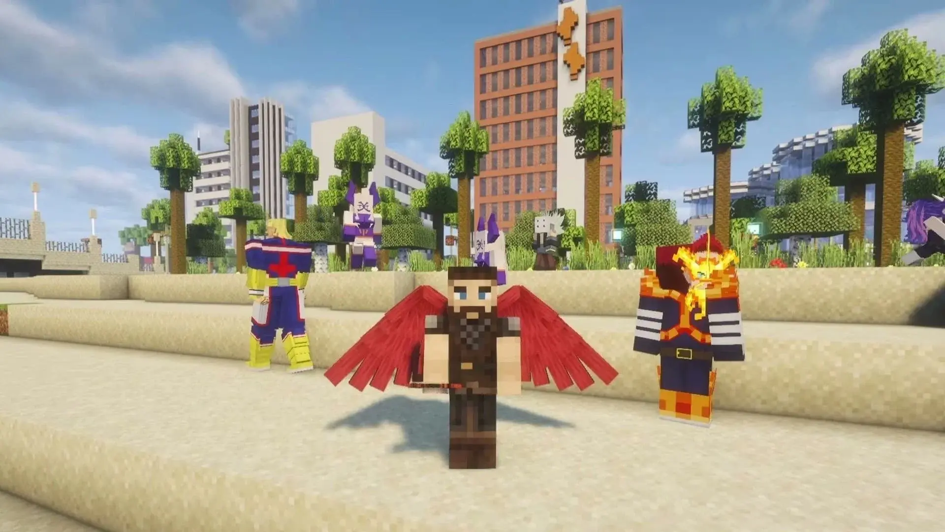 Minecraft. Лучшие аниме-моды: «Наруто», «Ван Пис» и титаны - изображение