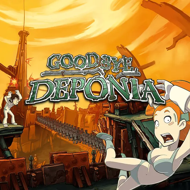 Логотип - Goodbye Deponia
