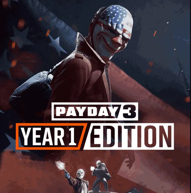 Логотип - PAYDAY 3 Year 1 Edition