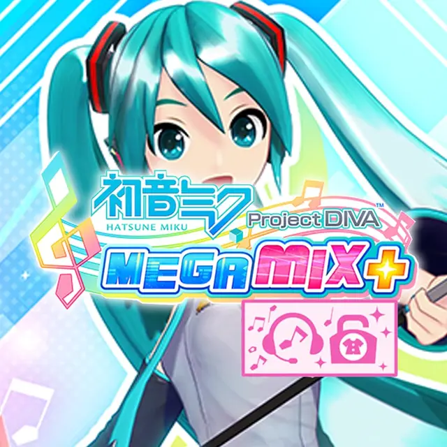 Логотип - Hatsune Miku: Project DIVA Mega Mix+ - VIP Edition