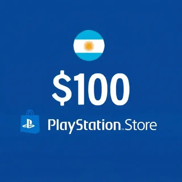 Логотип - Карта оплаты PS Store 100 USD (Аргентина)
