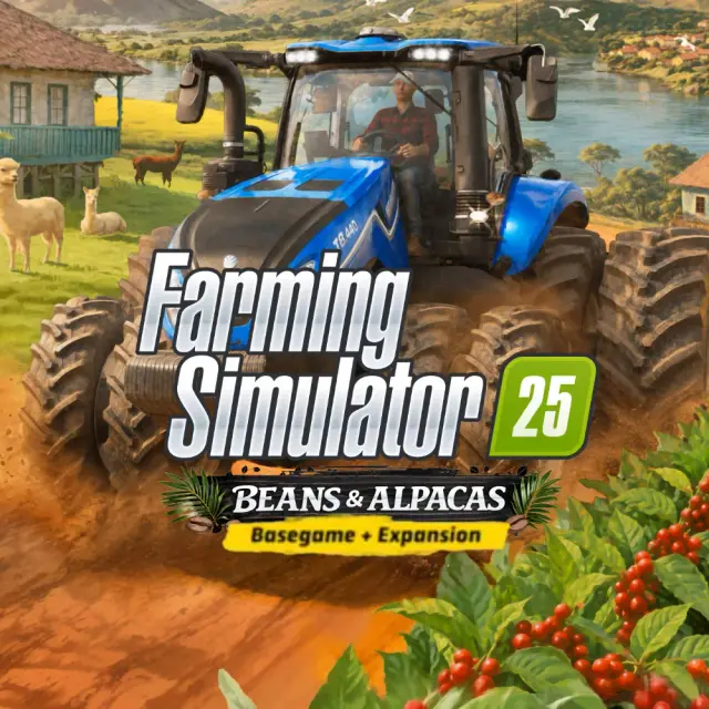 Логотип - Farming Simulator 25 - Beans & Alpacas Edition