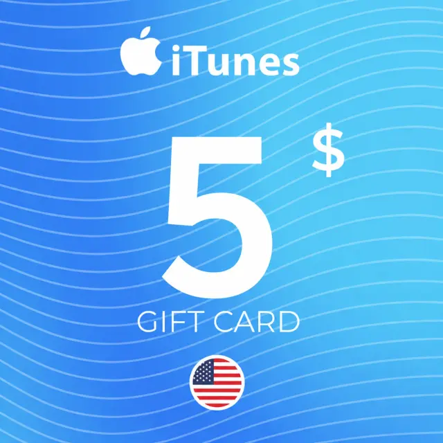 Логотип - Подарочная карта Apple App Store & iTunes 5 USD (США)