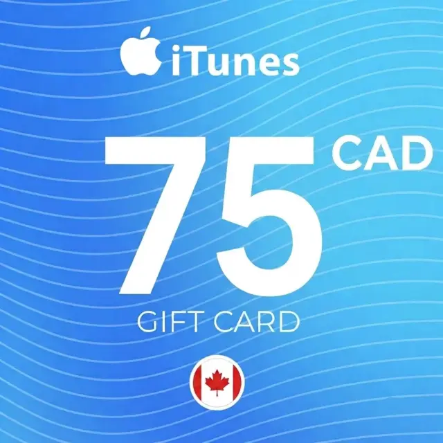 Купить Подарочная карта Apple App Store & iTunes 75 CAD (Канада) - изображение