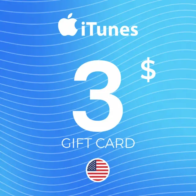 Логотип - Подарочная карта Apple App Store & iTunes 3 USD (США)