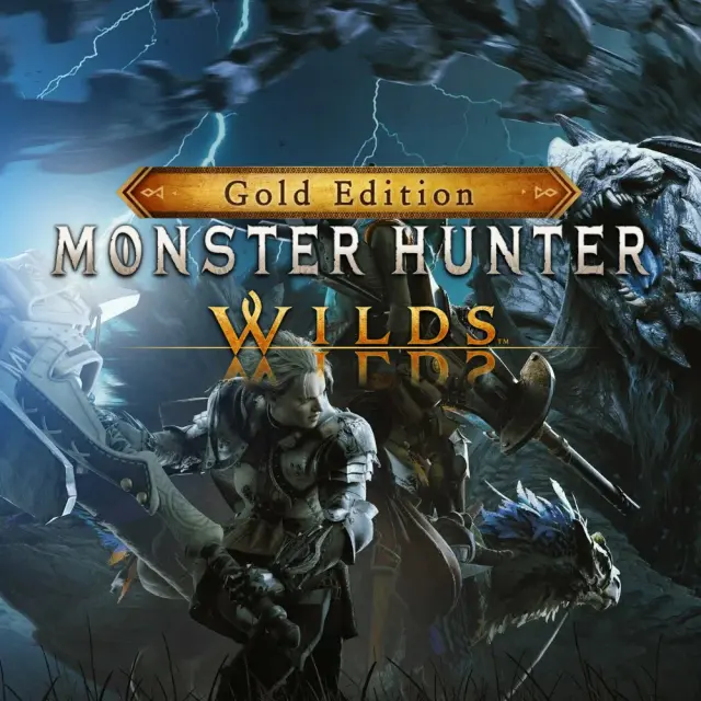 Логотип - Monster Hunter Wilds Gold Edition