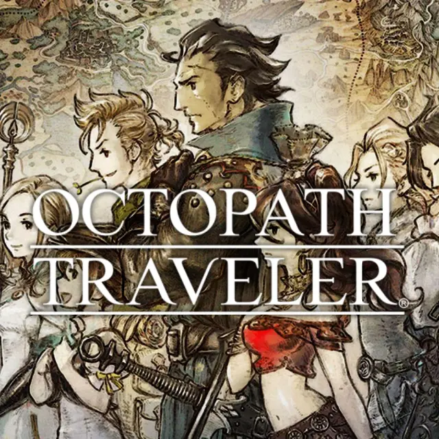 Логотип - Octopath Traveler